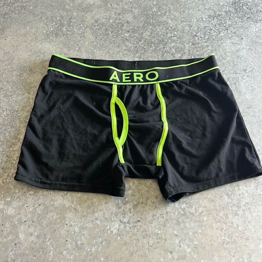 Black boxer shorts